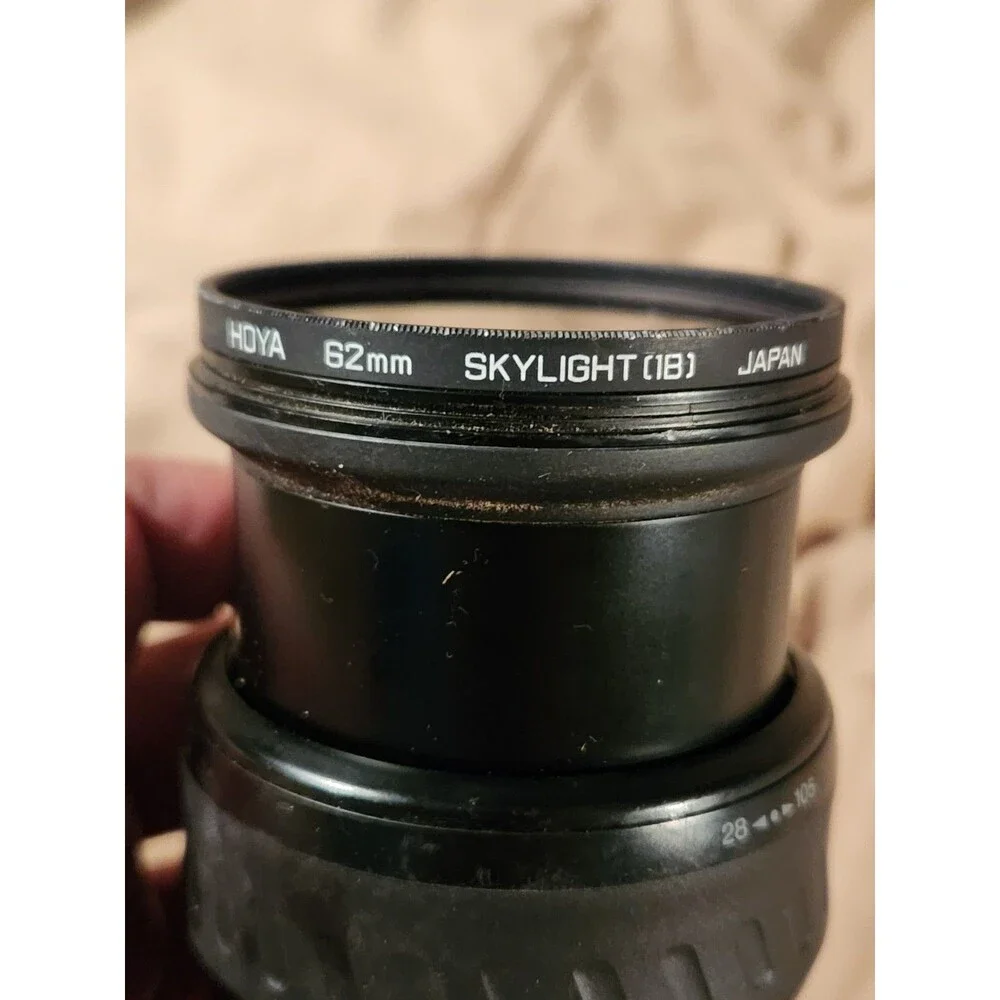 Minolta AF Zoom xi 28-105mm f/3.5-4.5 Lens Sony A-Mount w/ Hoya 62mm Skylight